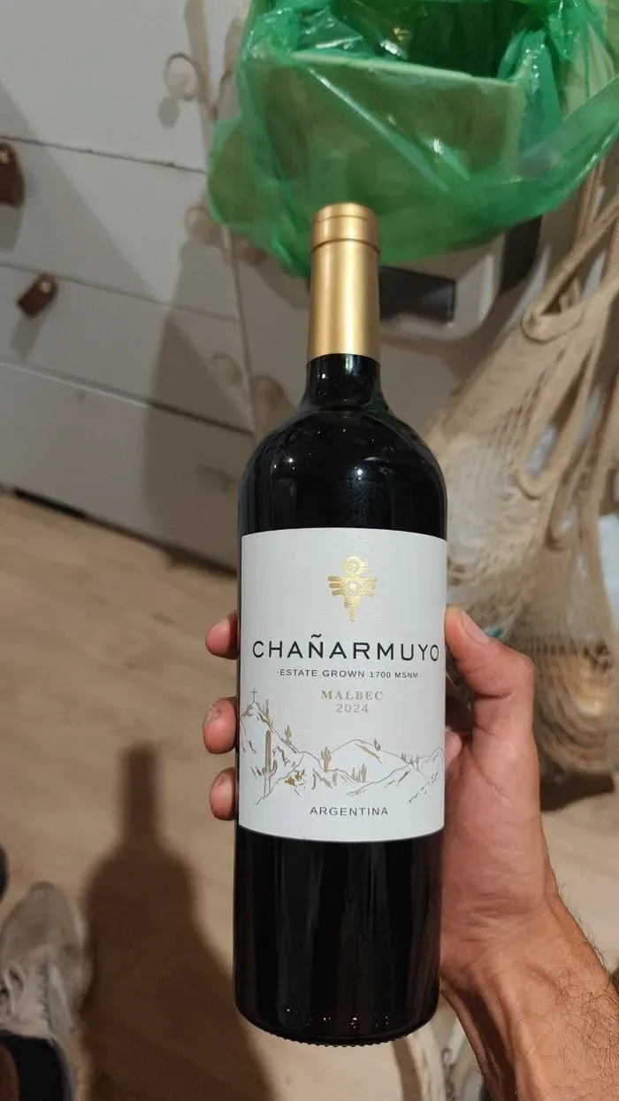 Botella de Chañarmuyo Malbec 2024 Estate Grown, 1700 msnm