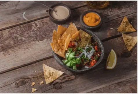 Plato de Fattoush