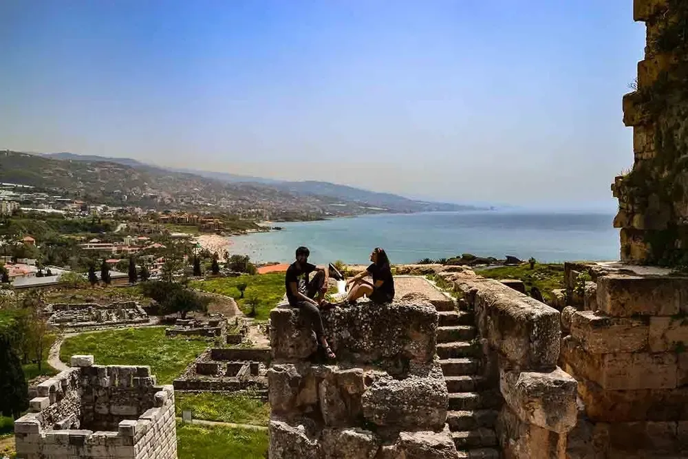 Biblos desde su fortaleza