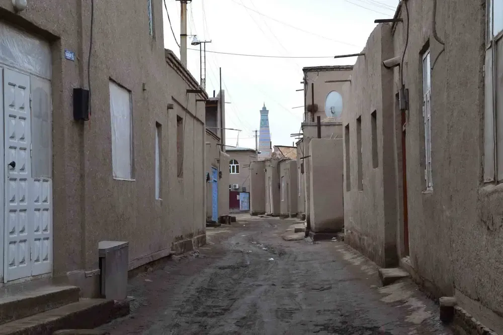 calles del casco antiguo de Khiva