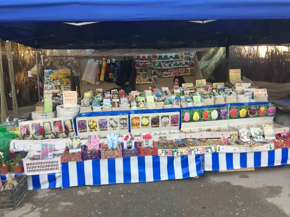Mercado de flores bazar