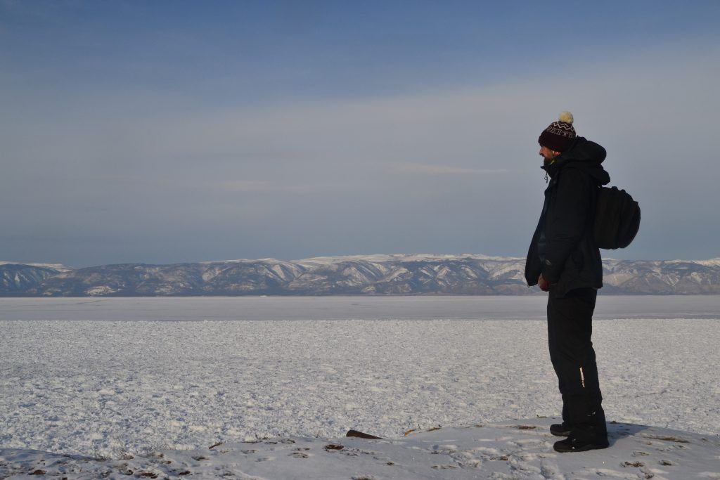 Lago Baikal helado