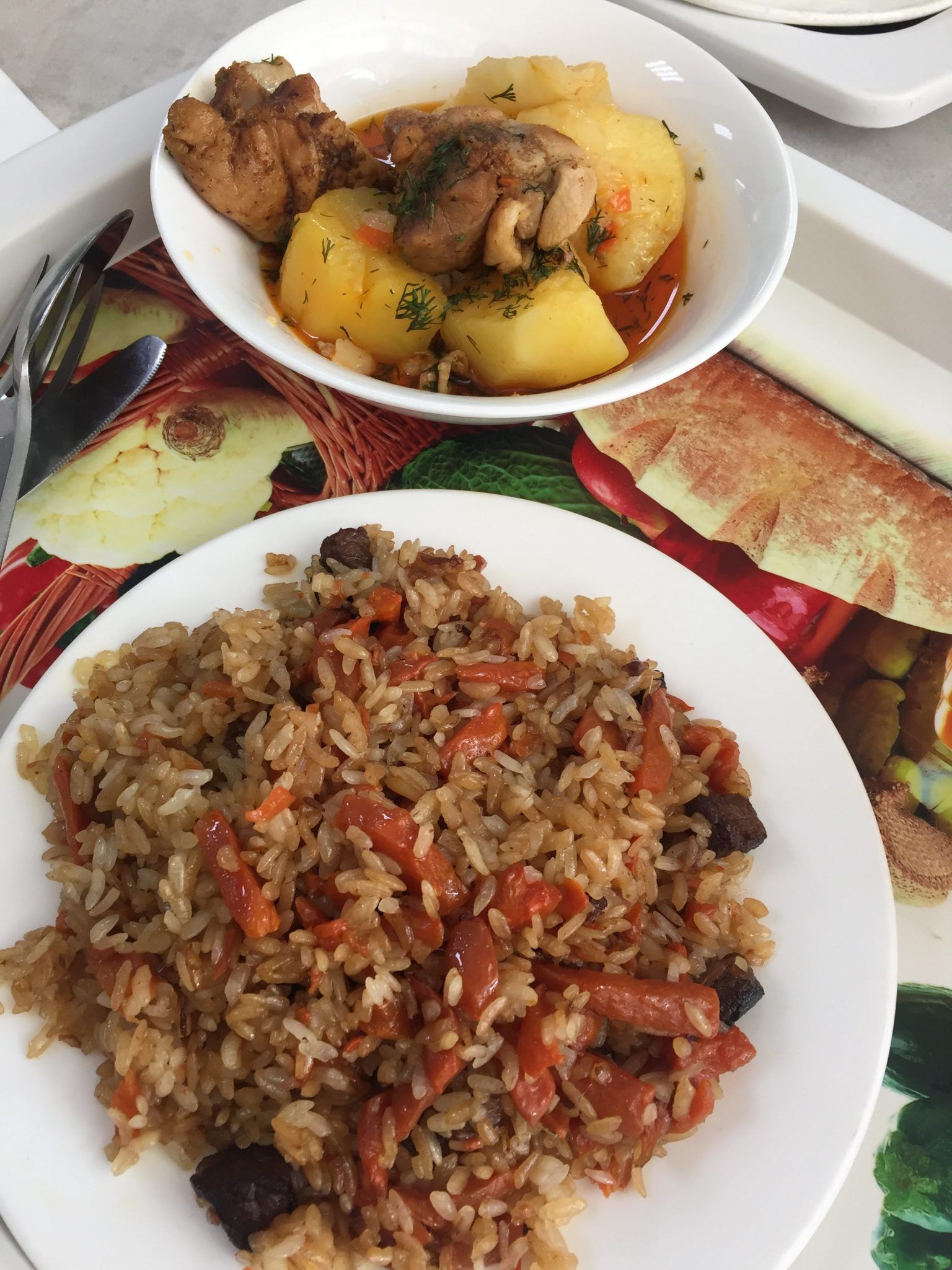Carne de caballo y arroz