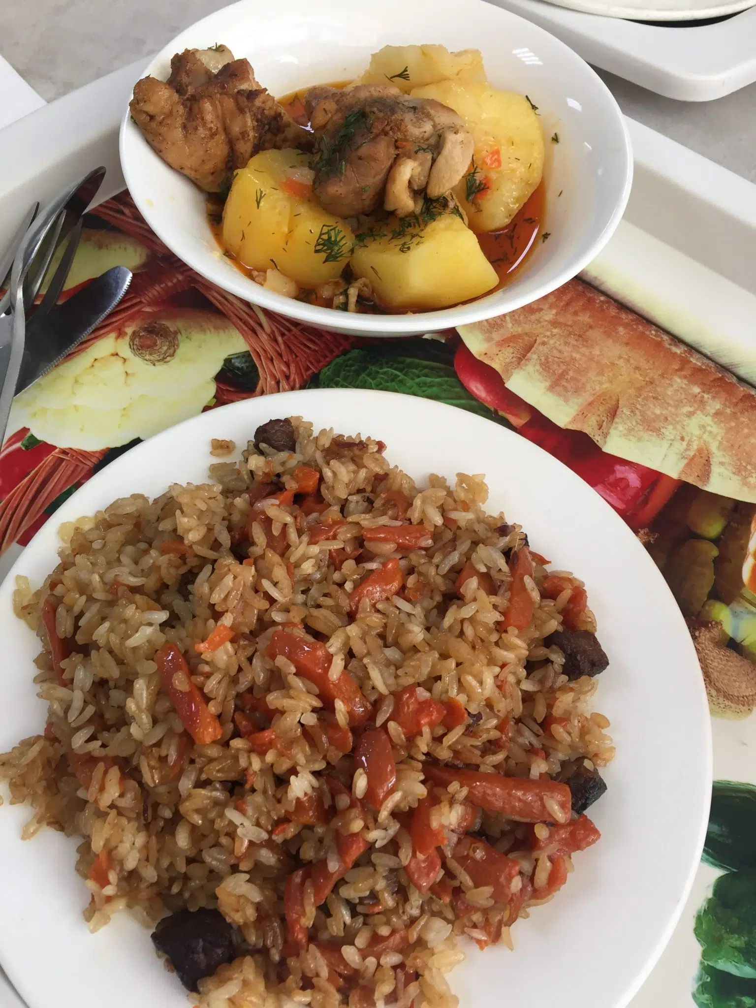 Carne de caballo y arroz
