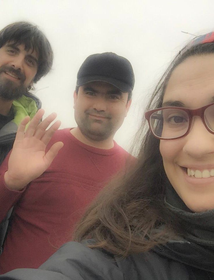 Con nuestro conductor al llegar a Khiva