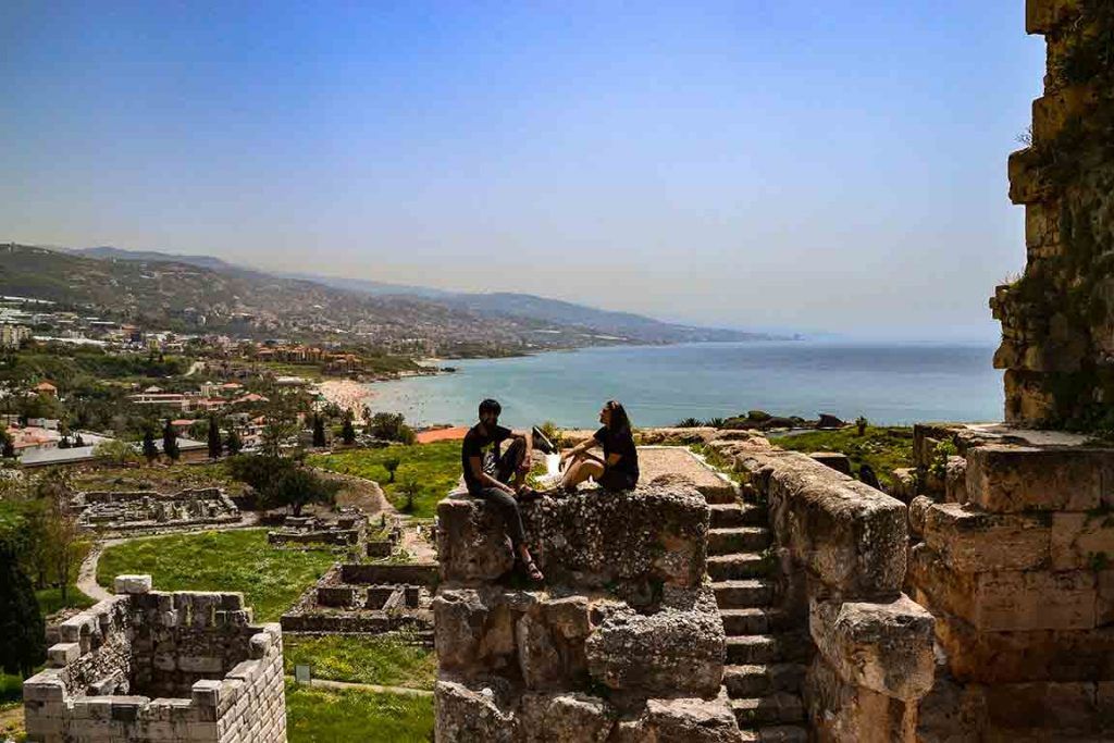 Biblos desde su fortaleza