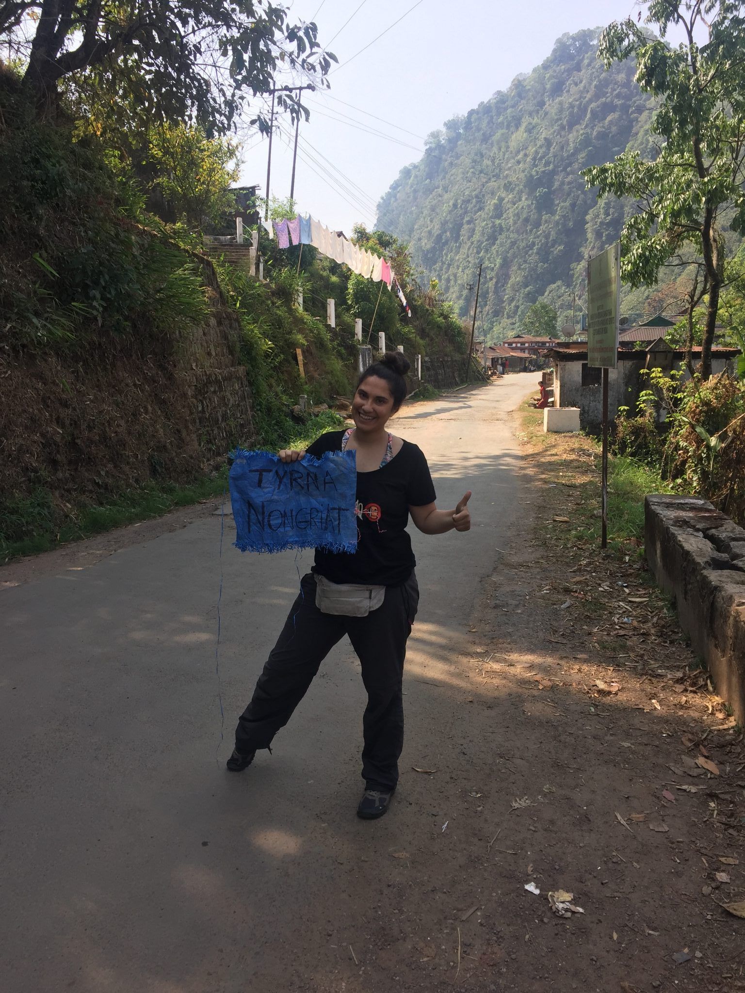 Autostop en Meghalaya
