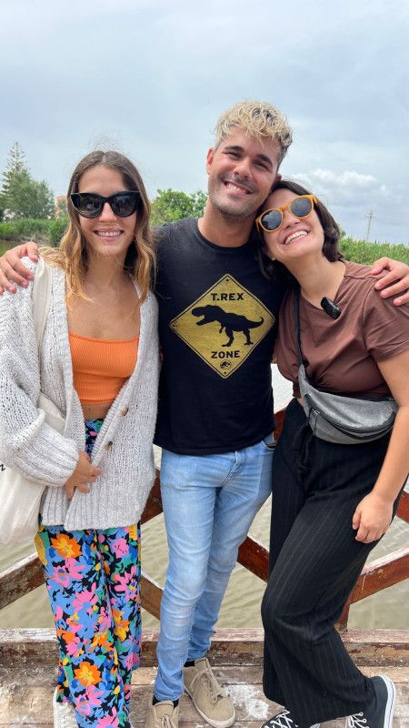 junto a enrique y marta