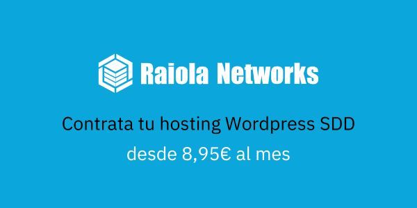 Contrata tu hosting raiola al mejor precio