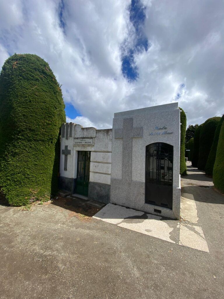 mausoleo en el cementerio de punta arenas