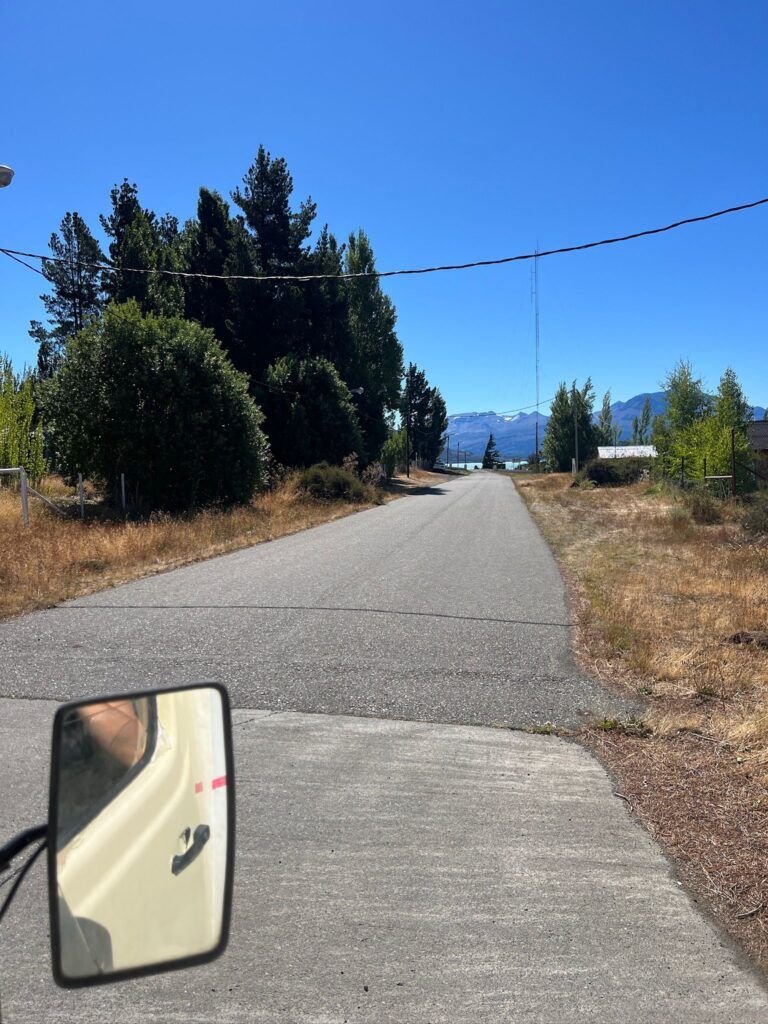 foto de explanada donde se puede dormir con motorhome antes de realizar la navegacion de los glaciares en calafate
