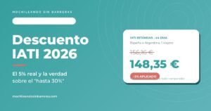 descuento iati mochileando sin barreras