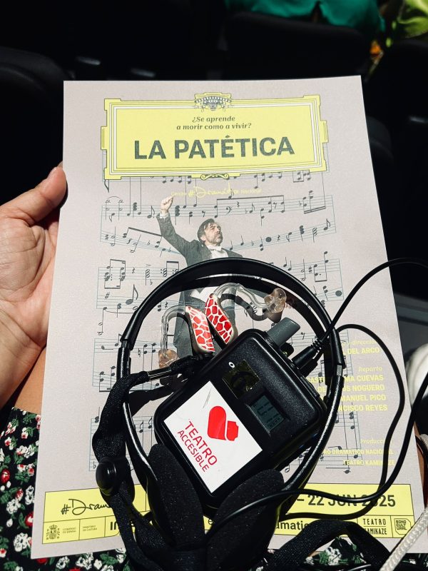 teatro accesible personas sordas "la patetica"